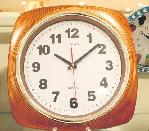 El "tic tac" de la decoración 