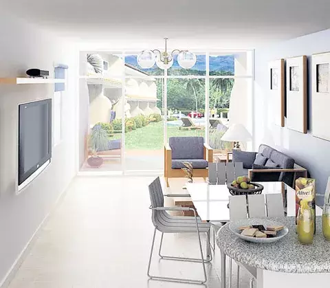  Villas de Bosquemar,  el moderno   complejo vacacional 