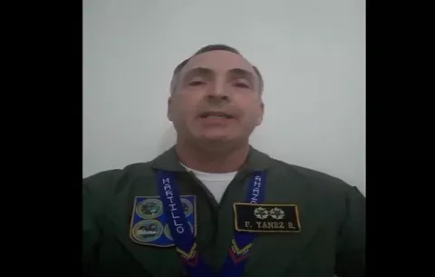General de aviación venezolana reconoce a Juan Guaidó como presidente encargado