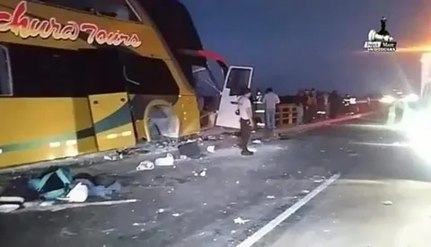 Accidente de autobús con simpatizantes de Alan García deja varios muertos y 40 heridos