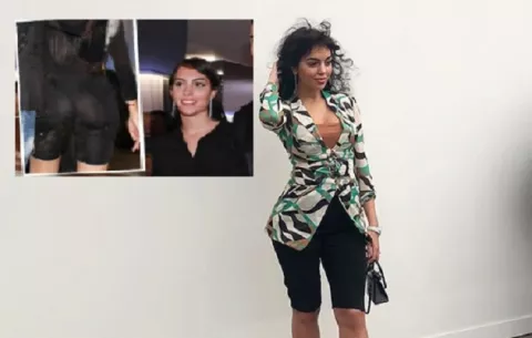 Georgina Rodríguez se descuida y fotógrafos ponen al descubierto su ropa interior