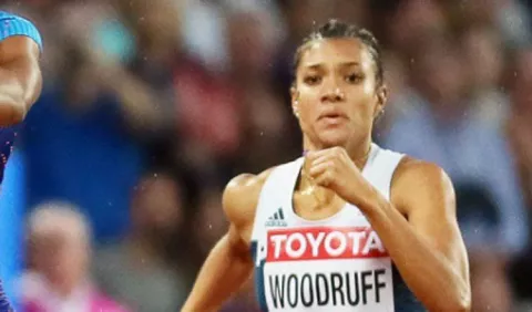 Gianna Woodruff, sexta en su heat, termina el mundial de atletismo