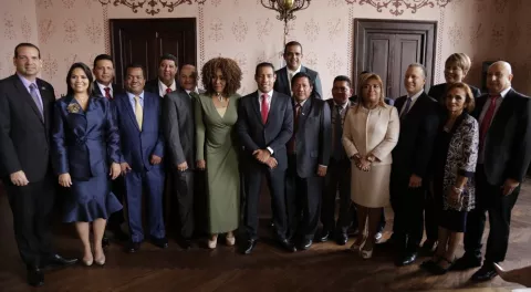 Juramentan a gobernadores de provincias y comarcas designados por Laurentino Cortizo