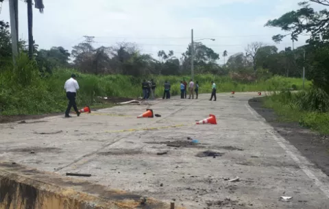 Encuentran cadáver en los predios del vertedero de Monte Esperanza