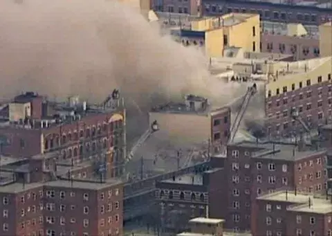 Nueva York: derrumbe de edificio en Harlem