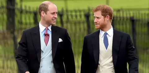 Distanciamiento entre Harry y William