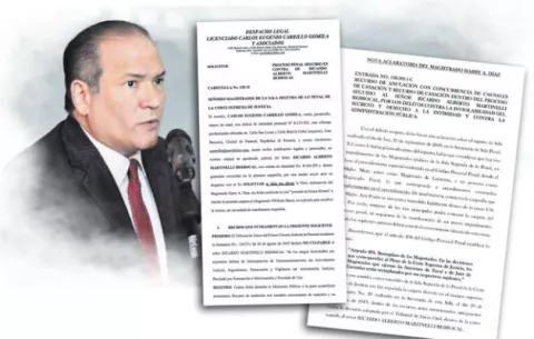 Magistrado Harry Díaz persiste en violar ley en el caso pinchazos