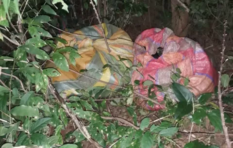Decomisan seis sacos en potrero de Herrera con 151 paquetes de droga 