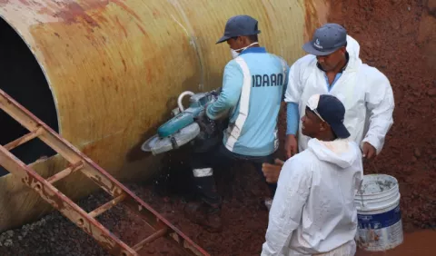 Distribución de agua en el Oeste, el gran desafío del Idaan