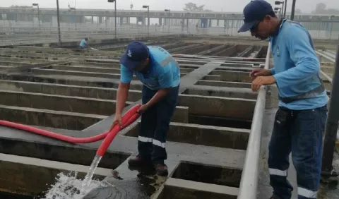 Retirar sedimentos de las potabilizadoras provoca afectación en el servicio de agua potable