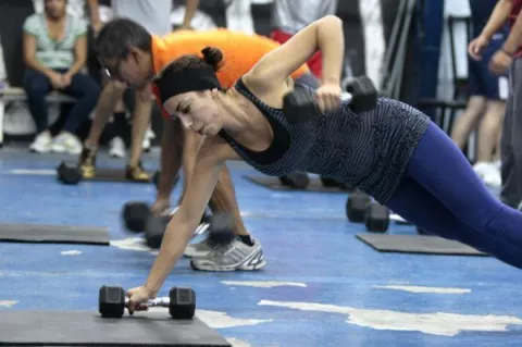 'Crossfit', la gimnasia militar de moda