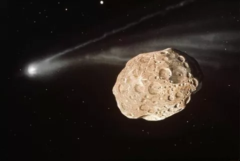 Un joven fue impactado por un meteorito