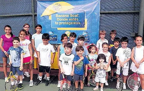 Torneo de tenis en el Club de Golf de Panamá 