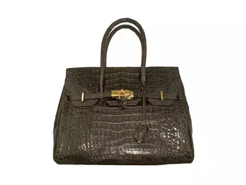 Subastan un bolso “Birkin” de cocodrilo en 61.000 euros