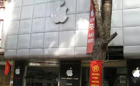 En China piratearon una tienda entera de Apple
