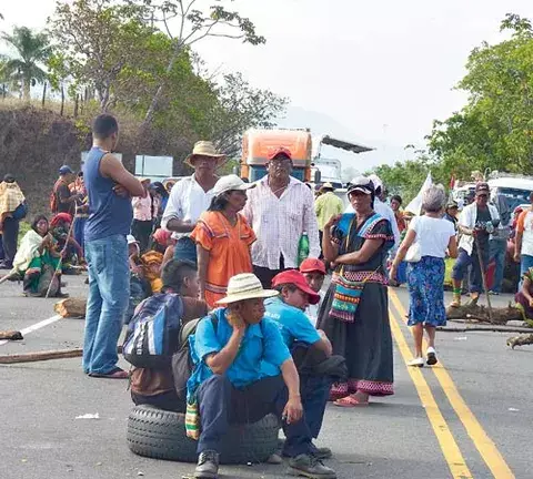Incumplimiento de acuerdos genera protestas de indígenas 