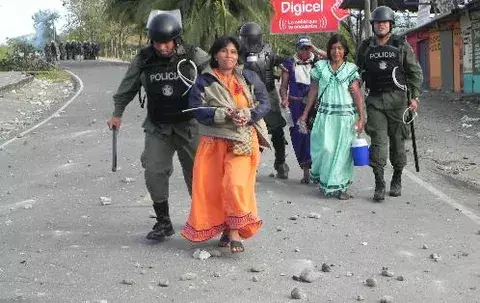 La FIDH condena la represión de protestas indígenas en Panamá