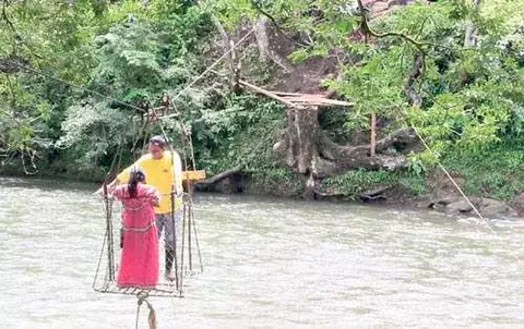 Inician construcción de puente sobre  el río San Juan 