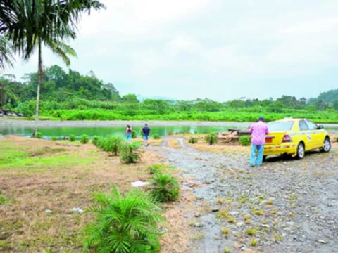 El río Sixaola complica la zona fronteriza en Bocas 