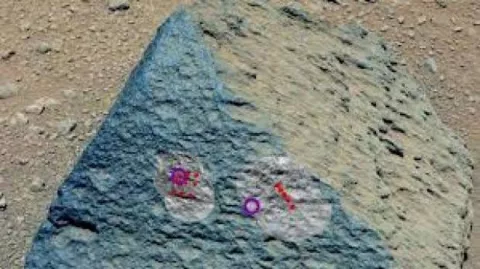 Curiosity encuentra una piedra marciana parecida a las de la tierra