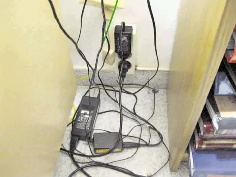 Cuidado con  los electrodomésticos