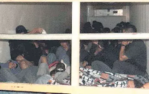 Hallan a 140 inmigrantes  centroamericanos 