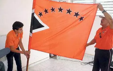 Concejo aprueba el uso de la bandera santeña 