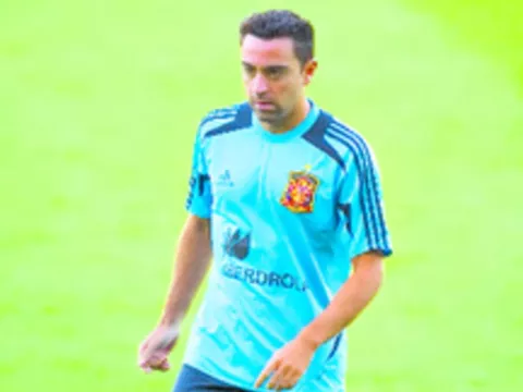 Xavi elogia el comportamiento de Valdés en la selección española 