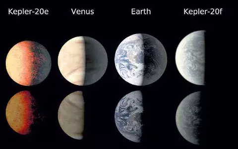 Hallan dos planetas del tamaño de la Tierra que orbitan estrella distante  