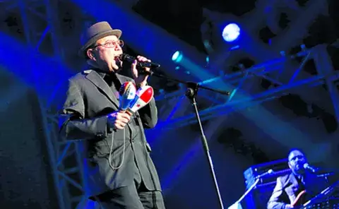 Rubén Blades cantó hasta el amanecer para su patria 