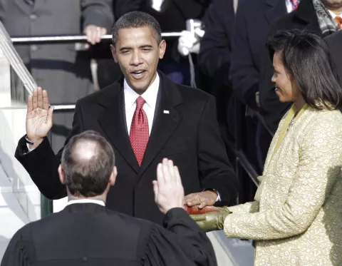 Obama jurará el cargo con biblias usadas por Lincoln y Martin Luther King