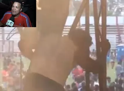 VIDEO: Cantante dominicano recibe descarga eléctrica y se cae del escenario