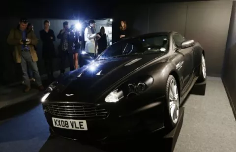 Subastan un Aston Martin de James Bond 