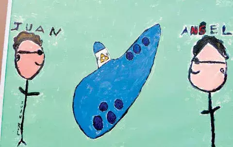 Así pintan los chicos de Fundación Soy Capaz 