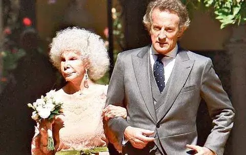 Cayetana se casó con Alfonso Díez 