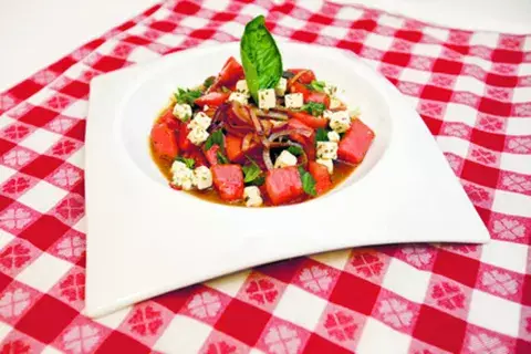 Ensalada de sandía 