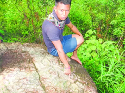 Las imágenes en las rocas fueron hechas en el periodo  prehispánico 