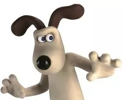Subastan en Inglaterra muñecos gigantes del perro Gromit