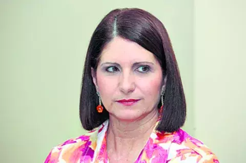 Candidata a vicepresidenta del CD-Molirena 