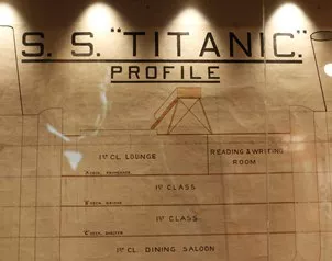 Se exhibirá plano empleado en investigación del hundimiento del Titanic