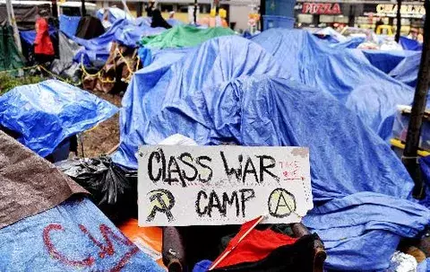 Indignados neoyorquinos piden a Bloomberg refugio para sobrevivir al invierno