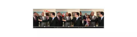 Video: Michelle Obama "photobombing" anuncio aburrido de Miami Heat