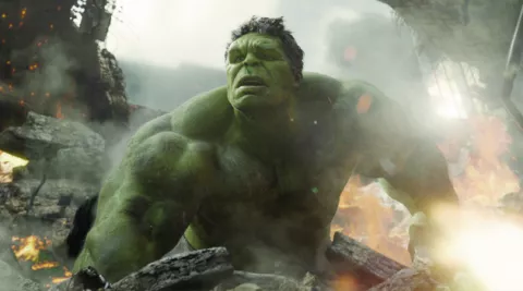 Se disfrazó de Increíble Hulk por una noble causa y aún la pintura no se le quita