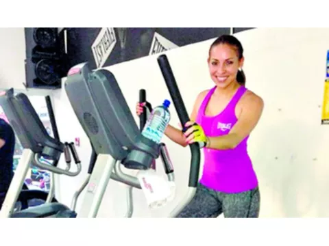 Massiel Mas ha tonificado su masa muscular 
