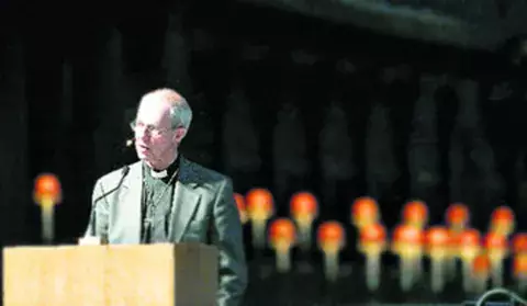 Arzobispo de Canterbury insta a seguir a Mandela 