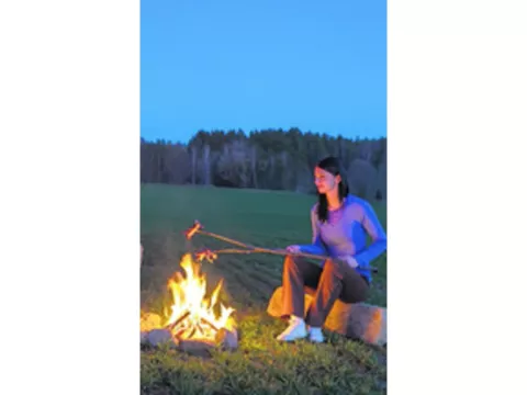 Alimentación para un   campamento