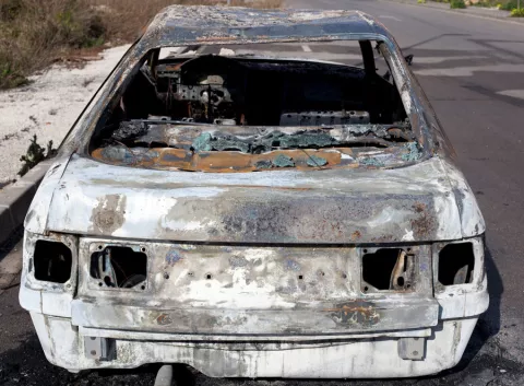 Accidente permite a pareja de secuestrados escapar