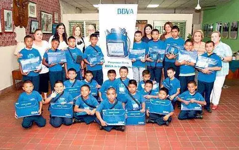 BBVA ofrece  becas a Ciudad del niño 