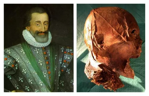 El ADN confirma la autenticidad de la cabeza momificada de Enrique IV