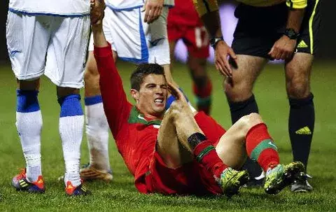 Cristiano no se entrena por una sobrecarga muscular en el muslo izquierdo